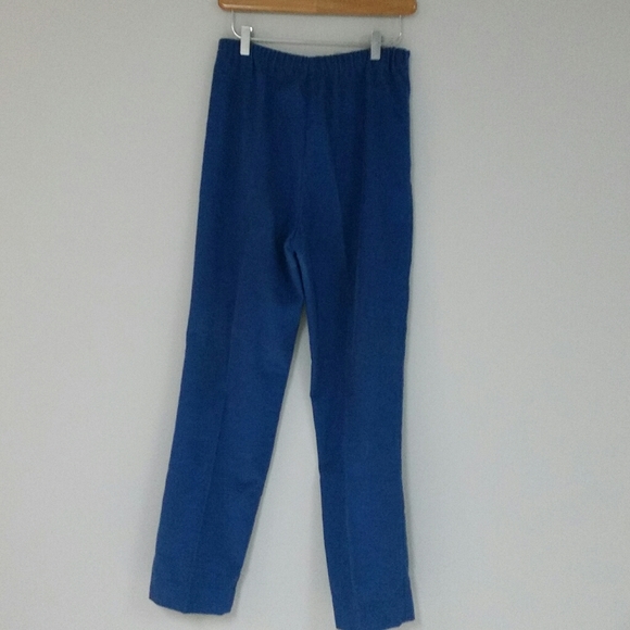 Maternity Blue Corduroy Pants Vintage - Picture 6 of 9